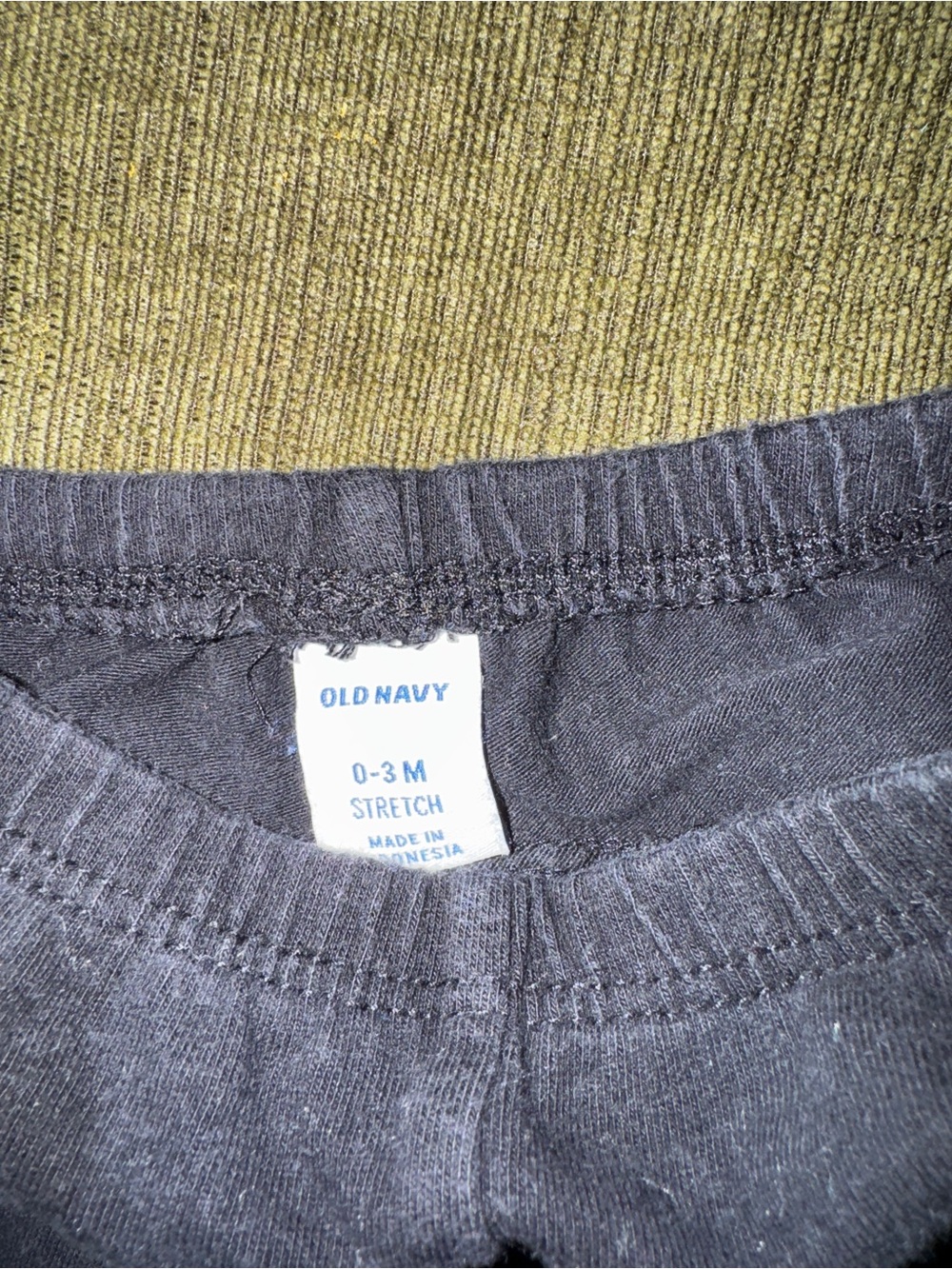 3-Pack Baby Pants Trio - Light Blue, Navy, Black - Picture 3 of 3